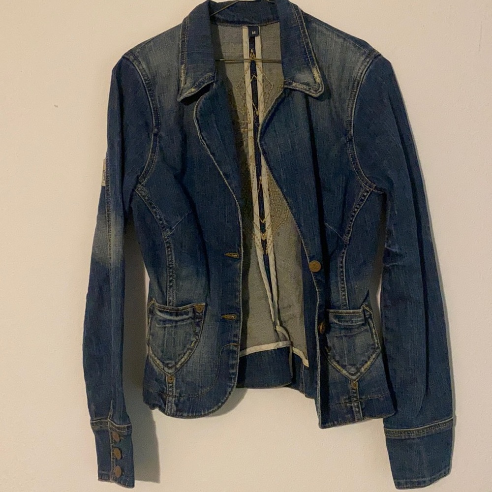 EMBELLISHED JEAN JACKET